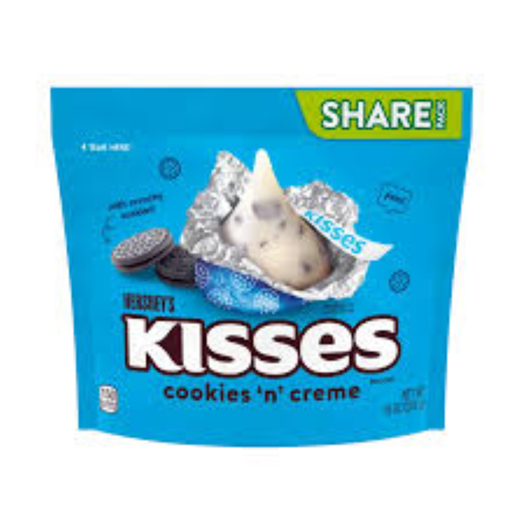 HERSHEY'S KISSES COOKIES N CREME 297G